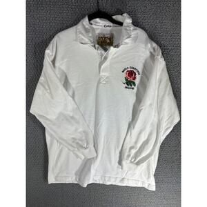 Cotton Traders Classics England Rugby Shirt Retro Jersey Long Sleeve / Size XL